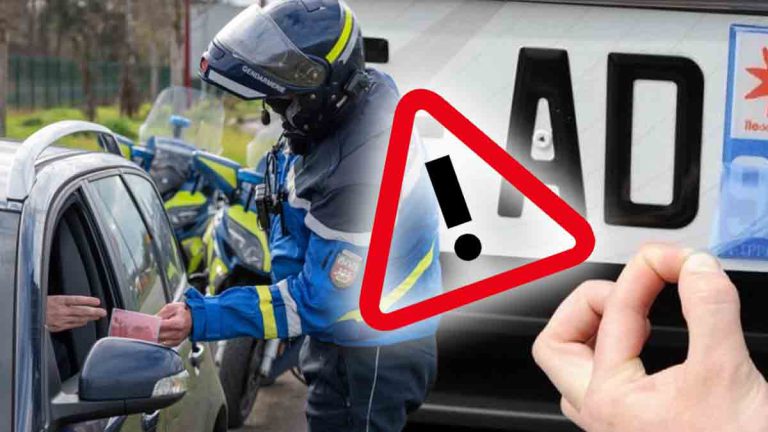 Avec ce détail sur votre plaque d’immatriculation, amende salée garantie !
