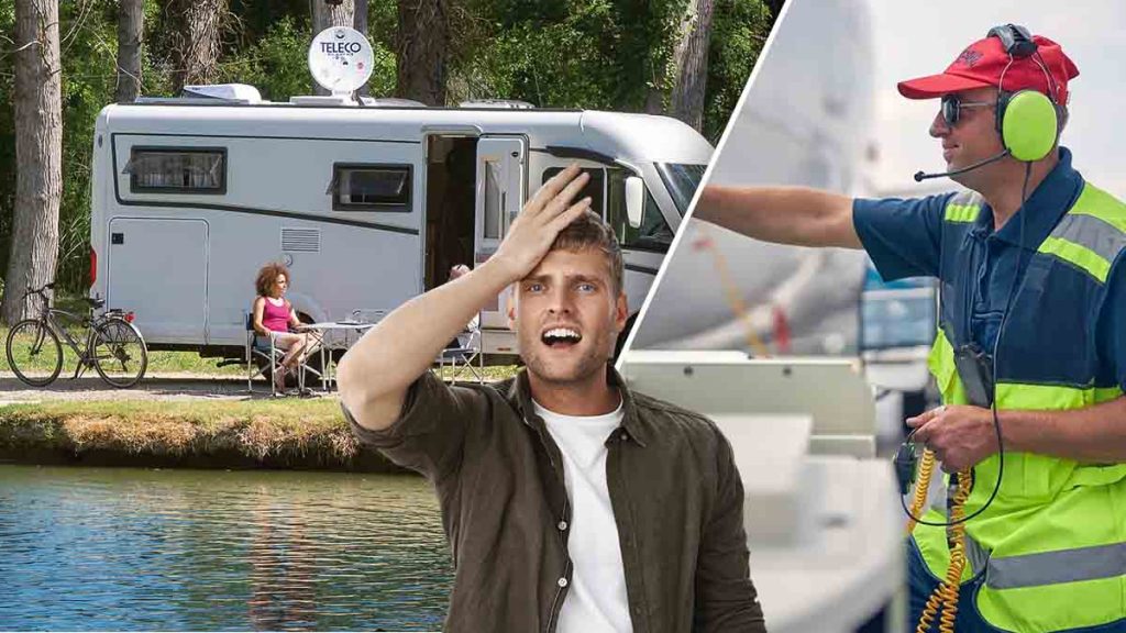 Ce vieil ampli de TV abandonné dans un camping-car brouille les communications entre la tour de contrôle et les avions