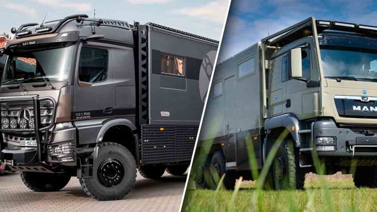 Sherpa Xle : le camping-car 6x6 ultime pour les aventures tout-terrain extrêmes