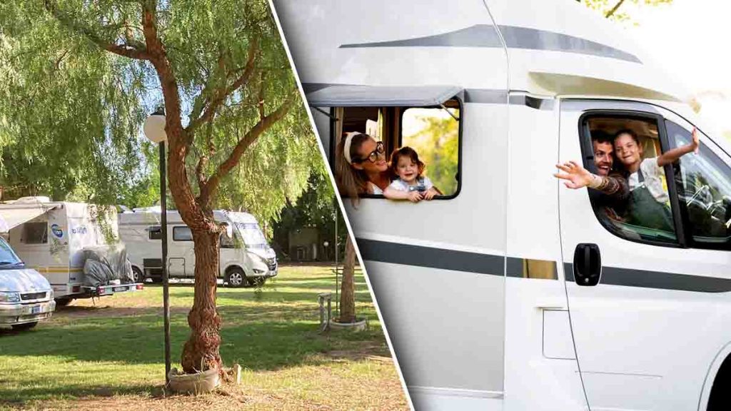 Un excellent plan pour camping-cars : découvrez ce lieu face à l’Angleterre avec accès à la plage et à la ville