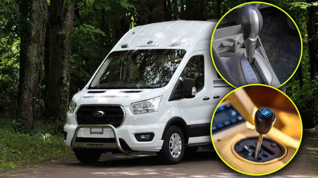 Boîte de vitesse auto ou boîte manuelle : quel choix pour votre camping-car, van ou fourgon ?
