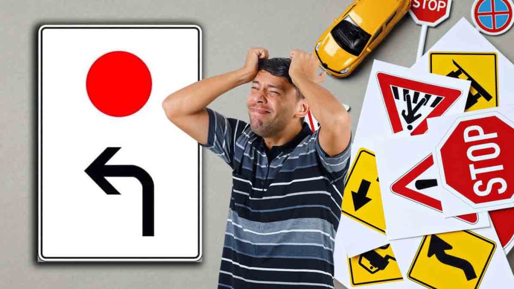 Savez-vous ce que signifie ce panneau avec un point rouge que trop de conducteurs sur les routes européennes ignorent ?