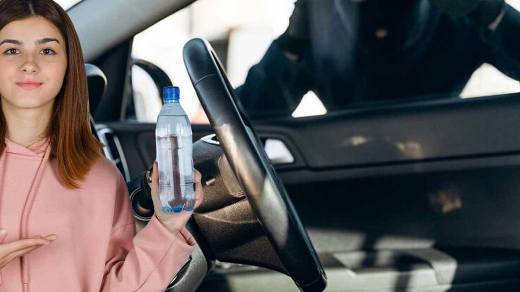 Vol de voitures : la nouvelle tactique redoutable de la bouteille d'eau mène la vie dure aux automobilistes