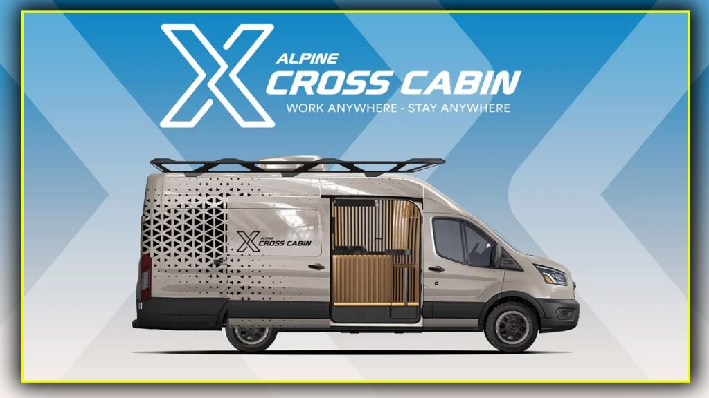 Alpine Cross Cabin Adventure : le van aménagé idéal pour le télétravail en mobilité