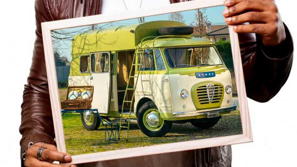 Camper vintage Alfa Romeo : d’où vient réellement ce modèle mythique baptisé Autotutto T.10 ?