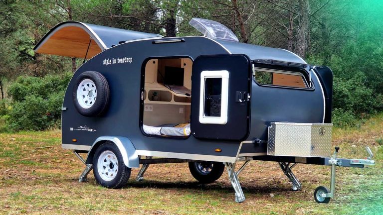 Découvrez les étonnantes mini-caravanes teardrops Made in France par Style In Teardrop