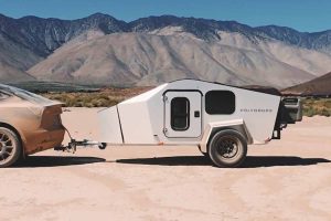 la XP19, une mini caravane très futuriste