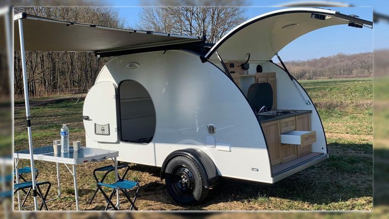 Mini-caravane Liberty : un mix entre la caravane et la tente, une alternative ultra-pratique pour vos voyages