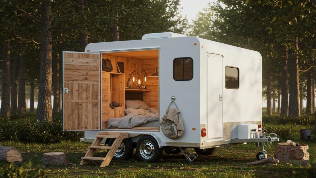 Minicamper Lutz, une mini caravane moderne à seulement 8 970 € pour vos aventures