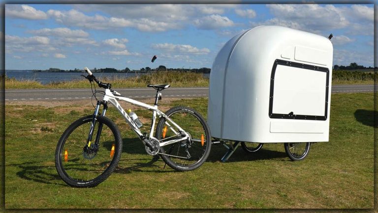Wide Path Camper lance des mini-caravanes ultra-compactes pour vélos et petits véhicules