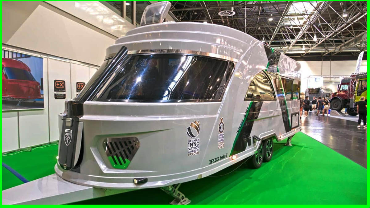 Caravane Derubis Series 7 (2025) : design monocoque en PRV, équipement premium et intérieur haut de gamme