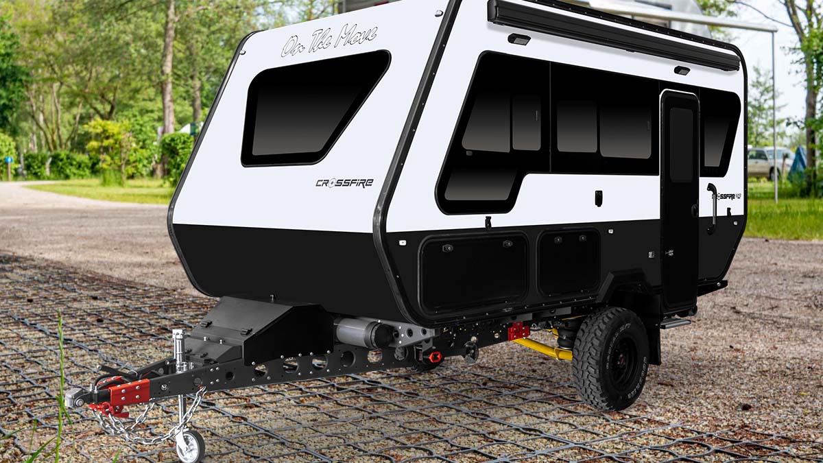 Découvrez cette remorque caravane 4x4 panoramique ultra-moderne conçue pour durer