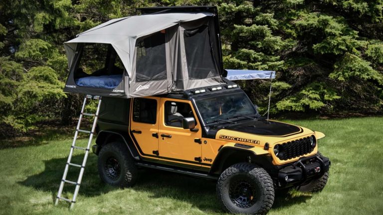 Jeep transforme son Wrangler 4xe en micro-camper ultra-innovant