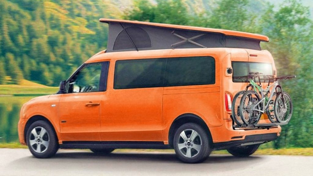 LEVC e-Camper : le van aménagé hybride au look de taxi londonien
