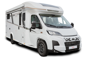 Camping-car compact Notin Vitoria 2026 : vue de face du modèle innovant