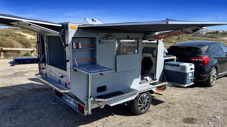 Tinyvroum : cette mini-caravane artisanale à énergie solaire à moins de 12 000 € qui fait fureur