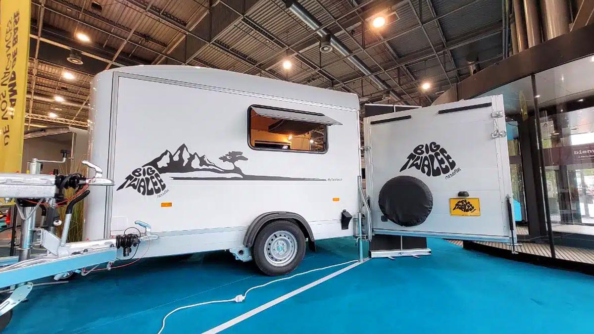 Big Twalee : la mini caravane Teardrop française, écolo, 4 étoiles et facile à tracter