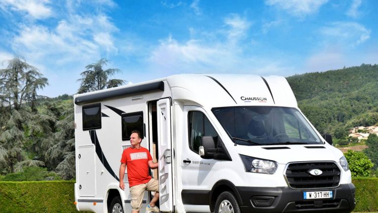 Chausson S614 First Line : le camping-car slim avec salon face-face et lit transversal compact