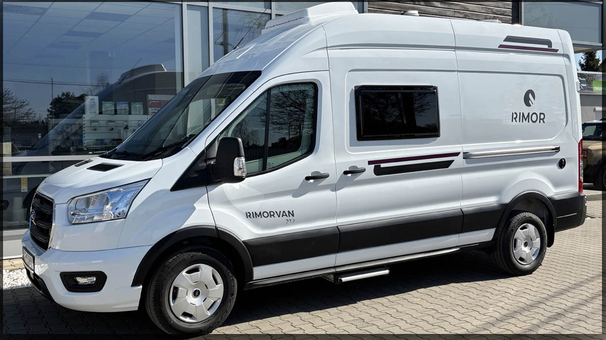 Rimor Van 238 : tout sur ce fourgon aménagé sur Ford Transit spacieux et ultra équipé à prix choc