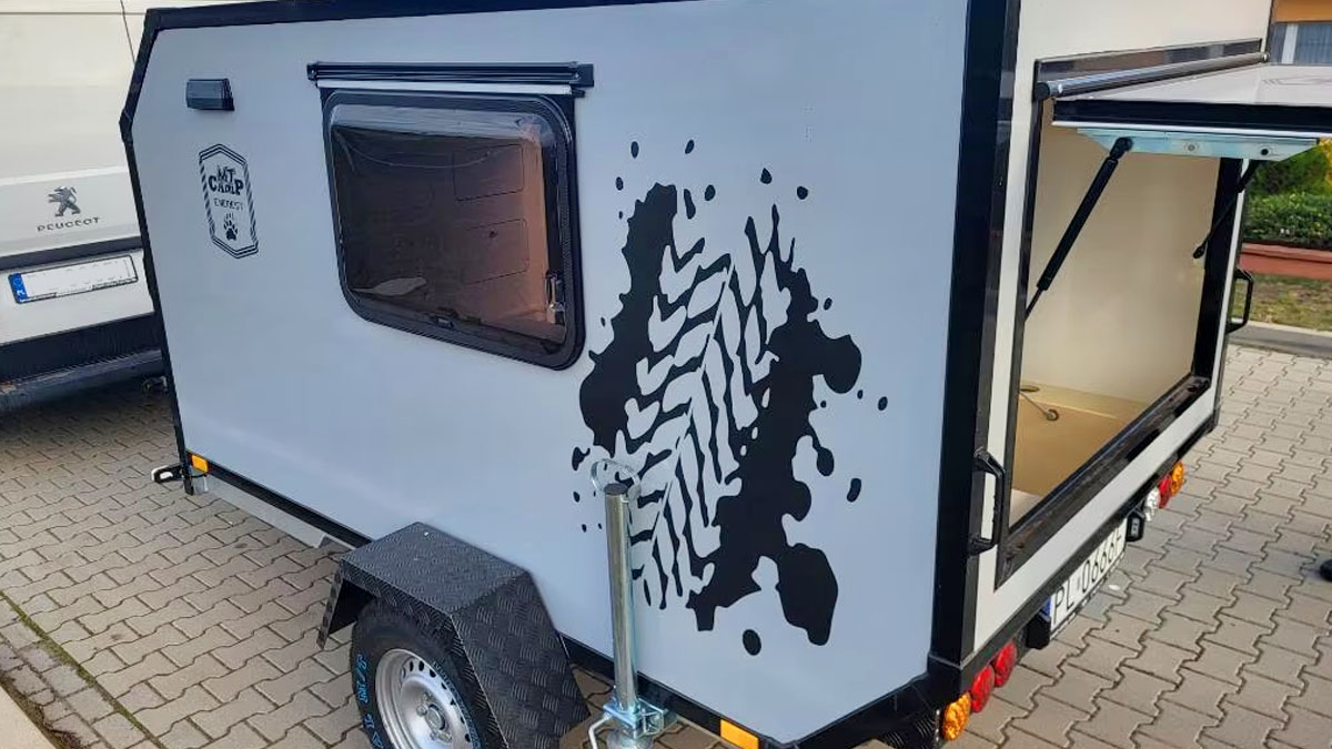 Teardrop XO : mini-caravanes personnalisables à partir de 6 590 €, idéales pour petits budgets