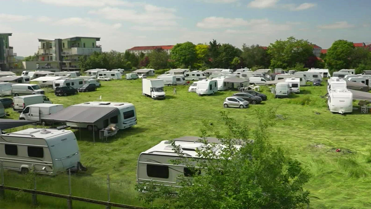 Des caravanes de gens du voyage installées sans autorisation au musée de la Mine : "C'est insupportable"
