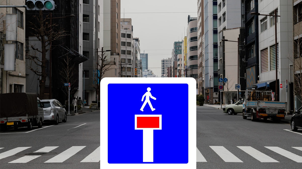 Méfiez-vous : ce panneau bleu avec piéton peut ruiner votre permis en un instant