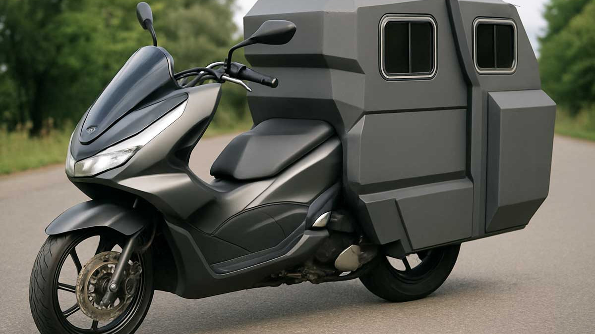 Scooter-camping-car made in China : la nouvelle folie inspirée de Honda
