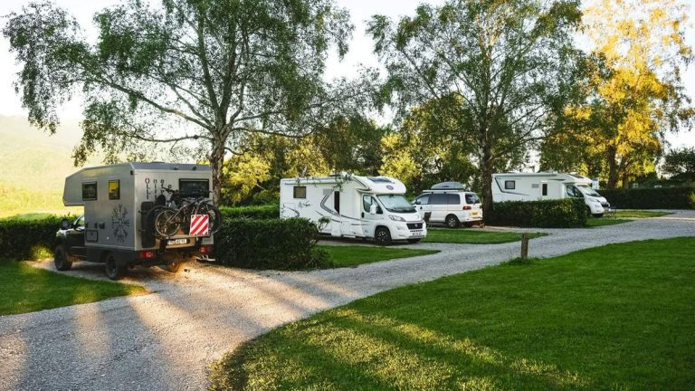 Hausse de la fréquentation sur l'aire de camping-cars